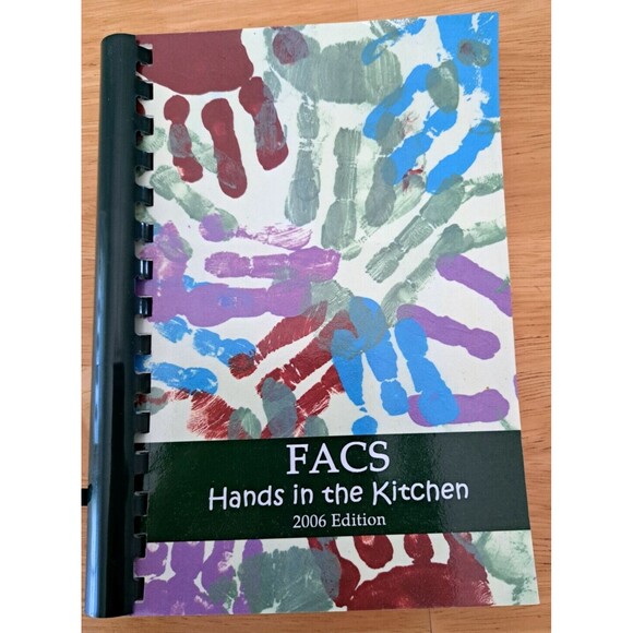 First Assembly Christian School Hands in the Kitchen Cookbook 2006 Cordova TN - Picture 1 of 6